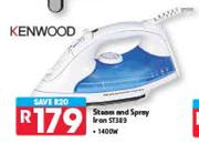 Kenwood Steam And Spray Iron ST389