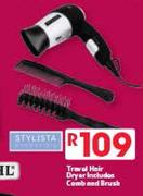 Stylista Travel Hair Dryer 