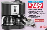 Aim 3 In 1 Coffee Maker