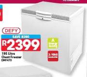  Defy 195ltr Chest Freezer-DMF470