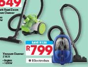 Electrolux 1600W Bagless Vacuum Cleaner-Z1825