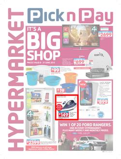 Pick n Pay Hyper : General Merchandise (08 Jun - 21 Jun 2015), page 1