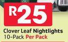 Clover Leaf Nightlights-Per 10 Pack