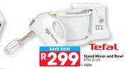 Tefal Stand Mixer And Bowl HT412133 450W
