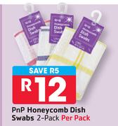 Pnp Honeycomb Dish Swabs-Per 2 Pack