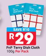 Pnp Terry Dish Cloth-Per 100g Pack