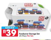 Foodsaver Storage Set-Per 20 Piece