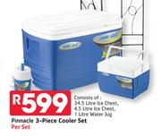 Pinnacle 3-Piece Cooler Set-Per Set