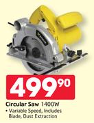 Xtreme 1400W Circular Saw