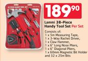 Lammi 38-Piece Handy Tool Set-Per Set