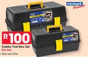 Perma Products 45cm & 37cm Combo Tool Box Set-Per Set