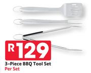 3-Piece BBQ Tool Set-Per Set