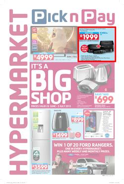 Pick n Pay Hyper WC :  Big Shop (23 Jun - 05 Jul 2015), page 1