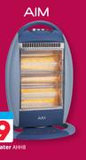 AIM 1200W 3-Bar Halogen Heater AHH8