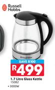 Russell Hobbs 1.7Ltr 3000W Glass Kettle 15082