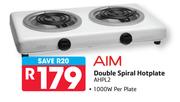 Aim Double Spiral Hotplate AHPL2