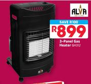 Alva 3-Panel Gas Heater GH312