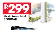Muvit Power Bank 6000MAH