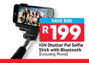 ION Shutter Pal Selfie Stick With Bluetooth Excluding Phone