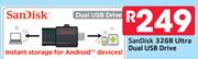 Sandisk 32GB Ultra Dual USB Drive