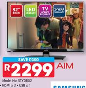 AIM 32" HD Ready LED TV STY0632