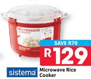 Sistema Microwave Rice Cooker