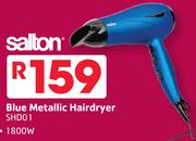 Salton Blue Metallic Hairdryer SHD01 1800W
