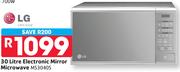 LG 30L Electronic Mirror Microwave MS3040S