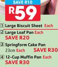 o2 Bake 12 Cup Muffin Pan-Each