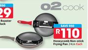 o2 Cook Honeycomb Non-Stick Frying Pan-24cm Each