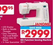 Janome 60 Function Sewing Machine