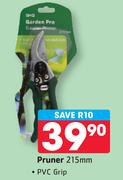 PNP Garden Pro Pruner 215mm PVC Grip
