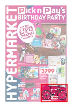 Pick n Pay Hyper : Birthday (21 Jul - 02 Aug 2015), page 1