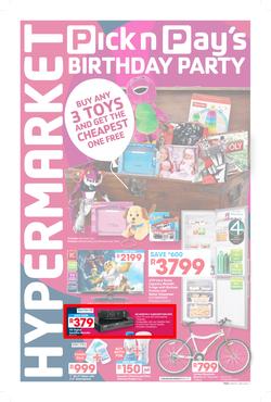 Pick n Pay Hyper : Birthday (21 Jul - 02 Aug 2015), page 1