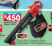 Lawn Star Garden Vacuum Blower 2800W-Each