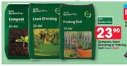 Garden Pro Compost, Lawn Dressing Or Potting Soil-30dsqm Each