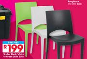 Stellar Black, White Or Green Chair-Each