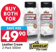 Shield 2 Pack Leather Cream-500ml