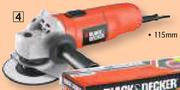 Black&Decker 900W Angle Grinder