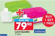 Sistema Lunch Quaddie-2L