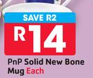 PnP Solid New Bone Mug-Each
