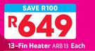 AIM 13-Fin Heater ARB13-Each