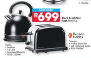 Russell Hobbs Black Breakfast Pack RHBP55