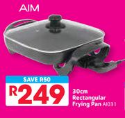 AIM 30cm Rectangular Frying Pan AI031