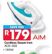 AIM 1800W Cordless Steam Iron ACSL-368