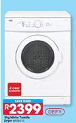 Defy 5kg White Tumble Dryer WFE6010