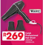 Wahl 2000W Cutek Professional Hair Dryer