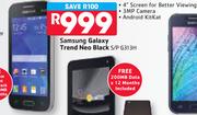Samsung Galaxy Trend Neo Black S/P G313H
