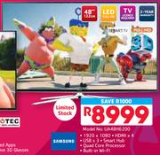 Samsung 48" FHD 3D Smart LED TV UA48H6200