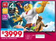 Hisense 40" FHD LED TV LEDN40D36P